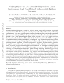 Unifying Physics- and Data-Driven Modeling via Novel Causal Spatiotemporal Graph Neural Network for Interpretable Epidemic Forecasting