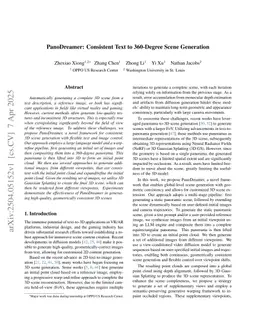 PanoDreamer: Consistent Text to 360-Degree Scene Generation