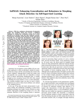 SelfMAD: Enhancing Generalization and Robustness in Morphing Attack Detection via Self-Supervised Learning