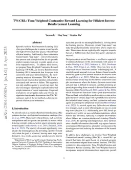 TW-CRL: Time-Weighted Contrastive Reward Learning for Efficient Inverse Reinforcement Learning