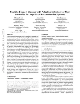 Stratified Expert Cloning for Retention-Aware Recommendation at Scale
