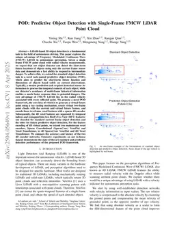 POD: Predictive Object Detection with Single-Frame FMCW LiDAR Point Cloud