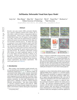 DefMamba: Deformable Visual State Space Model