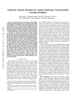 Enhanced Anomaly Detection for Capsule Endoscopy Using Ensemble Learning Strategies