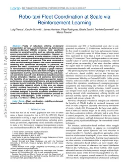 Robo-taxi Fleet Coordination at Scale via Reinforcement Learning