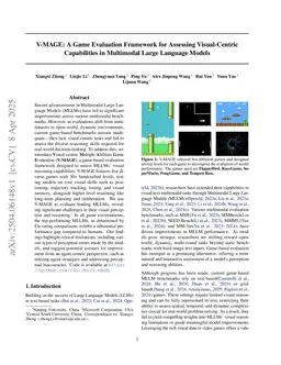 V-MAGE: A Game Evaluation Framework for Assessing Vision-Centric Capabilities in Multimodal Large Language Models