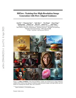 HiFlow: Training-free High-Resolution Image Generation with Flow-Aligned Guidance