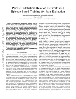 PainNet: Statistical Relation Network with Episode-Based Training for Pain Estimation