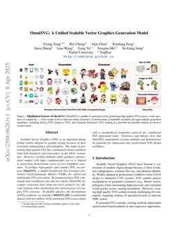 OmniSVG: A Unified Scalable Vector Graphics Generation Model