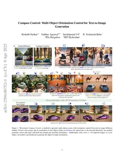 Compass Control: Multi Object Orientation Control for Text-to-Image Generation