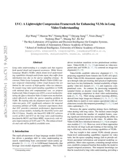 LVC: A Lightweight Compression Framework for Enhancing VLMs in Long Video Understanding