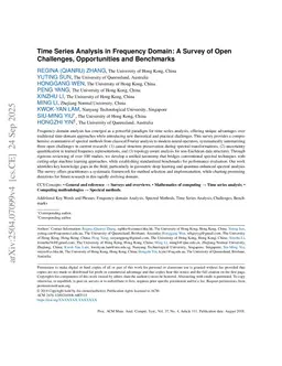 Time Series Analysis in Frequency Domain: A Survey of Open Challenges, Opportunities and Benchmarks