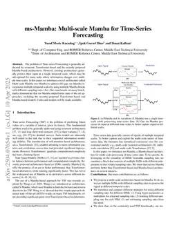 ms-Mamba: Multi-scale Mamba for Time-Series Forecasting