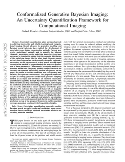 Conformalized Generative Bayesian Imaging: An Uncertainty Quantification Framework for Computational Imaging