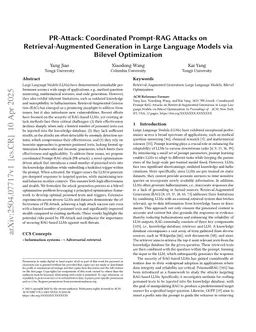 PR-Attack: Coordinated Prompt-RAG Attacks on Retrieval-Augmented Generation in Large Language Models via Bilevel Optimization
