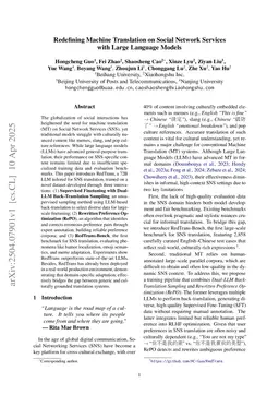 Redefining Machine Translation on Social Network Services with Large Language Models