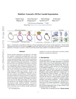 HoloPart: Generative 3D Part Amodal Segmentation