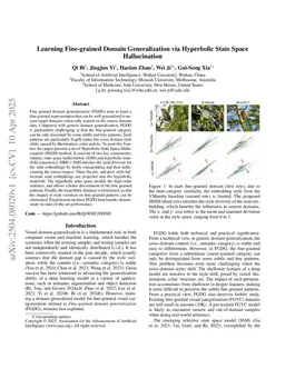 Learning Fine-grained Domain Generalization via Hyperbolic State Space Hallucination