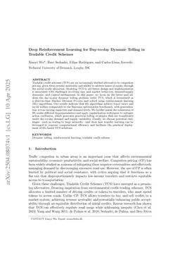 Deep Reinforcement Learning for Day-to-day Dynamic Tolling in Tradable Credit Schemes