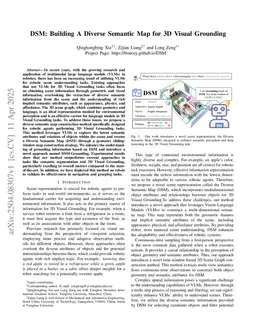DSM: Constructing a Diverse Semantic Map for 3D Visual Grounding
