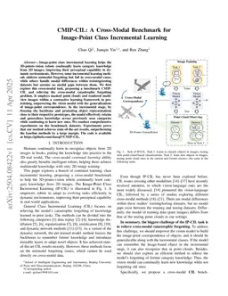 CMIP-CIL: A Cross-Modal Benchmark for Image-Point Class Incremental Learning