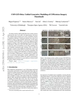 COP-GEN-Beta: Unified Generative Modelling of COPernicus Imagery Thumbnails
