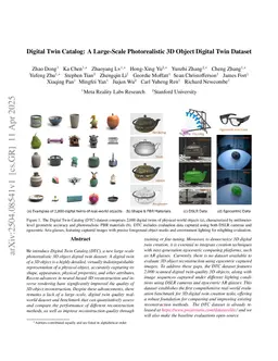 Digital Twin Catalog: A Large-Scale Photorealistic 3D Object Digital Twin Dataset