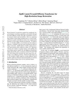 ZipIR: Latent Pyramid Diffusion Transformer for High-Resolution Image Restoration