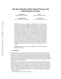 SafeFlow: Safe Robot Motion Planning with Flow Matching via Control Barrier Functions