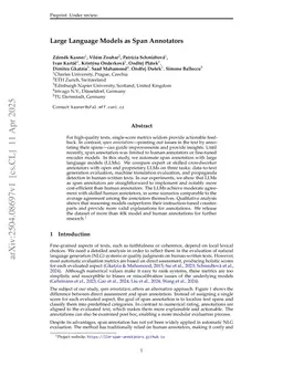 LLMs as Span Annotators: A Comparative Study of LLMs and Humans