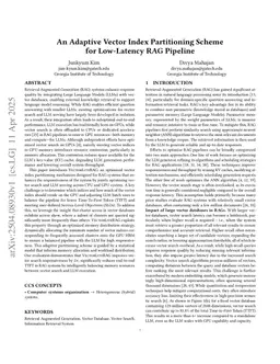 VectorLiteRAG: Latency-Aware and Fine-Grained Resource Partitioning for Efficient RAG