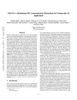 MSCCL++: Rethinking GPU Communication Abstractions for AI Inference