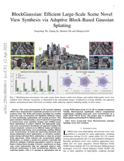BlockGaussian: Efficient Large-Scale Scene Novel View Synthesis via Adaptive Block-Based Gaussian Splatting