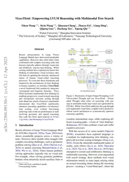 VisuoThink: Empowering LVLM Reasoning with Multimodal Tree Search