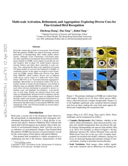 Multi-scale Activation, Refinement, and Aggregation: Exploring Diverse Cues for Fine-Grained Bird Recognition