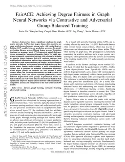 FairACE: Achieving Degree Fairness in Graph Neural Networks via Contrastive and Adversarial Group-Balanced Training
