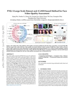 FVQ: A Large-Scale Dataset and an LMM-based Method for Face Video Quality Assessment
