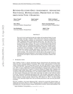 Beyond Glucose-Only Assessment: Advancing Nocturnal Hypoglycemia Prediction in Children with Type 1 Diabetes