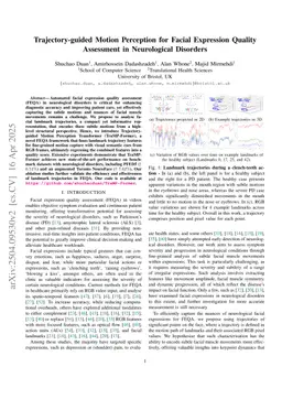 Trajectory-guided Motion Perception for Facial Expression Quality Assessment in Neurological Disorders