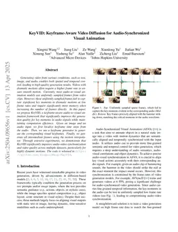 KeyVID: Keyframe-Aware Video Diffusion for Audio-Synchronized Visual Animation