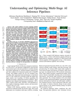 Understanding and Optimizing Multi-Stage AI Inference Pipelines