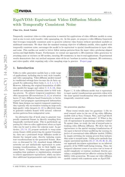 On Equivariance and Fast Sampling in Video Diffusion Models Trained with Warped Noise