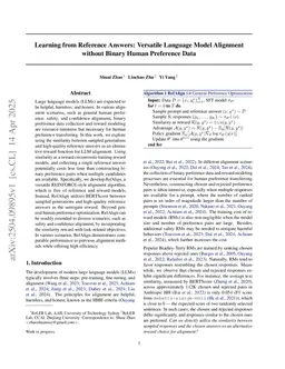 Learning from Reference Answers: Versatile Language Model Alignment without Binary Human Preference Data