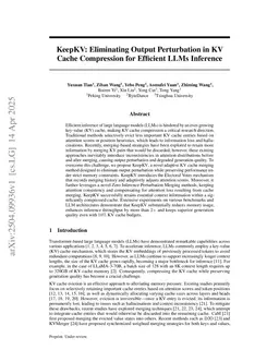 KeepKV: Achieving Periodic Lossless KV Cache Compression for Efficient LLM Inference