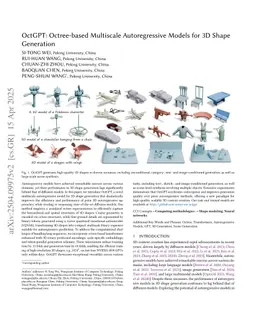 OctGPT: Octree-based Multiscale Autoregressive Models for 3D Shape Generation
