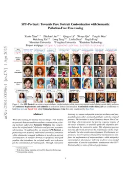 SPF-Portrait: Towards Pure Text-to-Portrait Customization with Semantic Pollution-Free Fine-Tuning