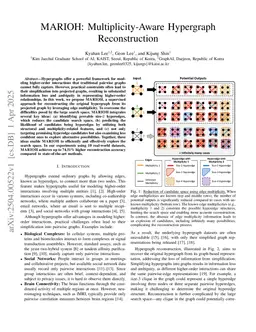 MARIOH: Multiplicity-Aware Hypergraph Reconstruction