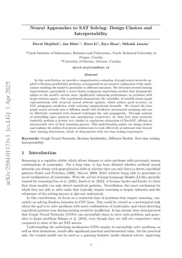 Neural Approaches to SAT Solving: Design Choices and Interpretability