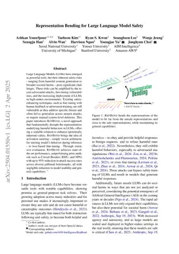 Representation Bending for Large Language Model Safety
