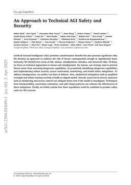 An Approach to Technical AGI Safety and Security
